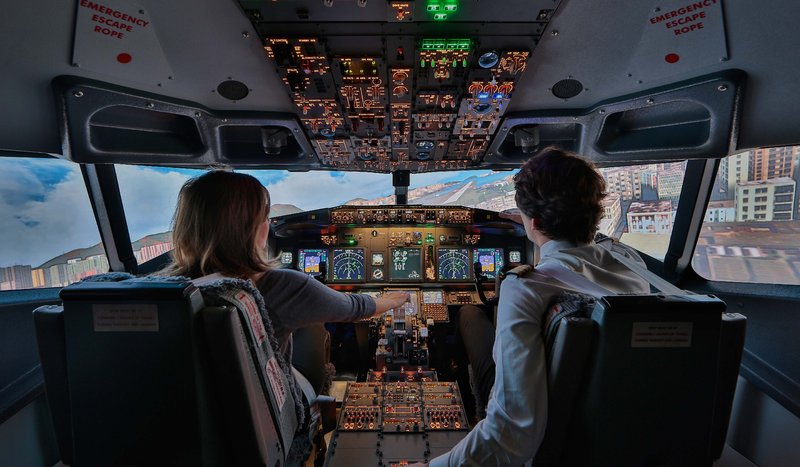 Pilotez un Boeing 737 à l'European Flight Simulator de Gosselies