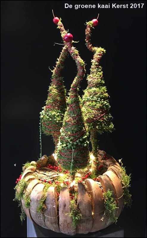 Wonderlijk Workshops bloemschikken - Kerst - Trio van bomen Zoersel EZ-69