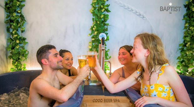 Nachtleven Good Beer Spa: unieke bier spa ervaring