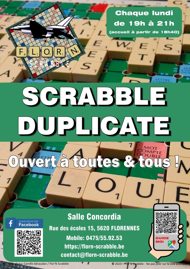 Soirées Scrabble  Duplicate 