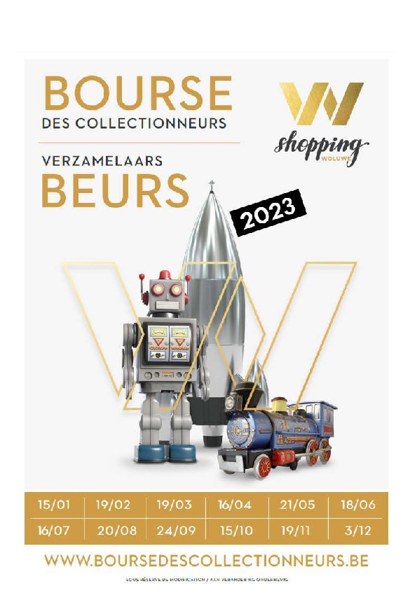 Loisirs Bourse collectionneurs Woluwe Shopping