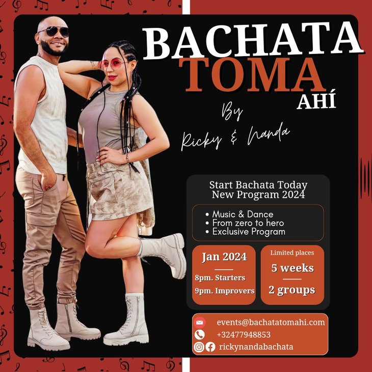 Soirées Bachata Toma - Brussels Bachata Dominicana