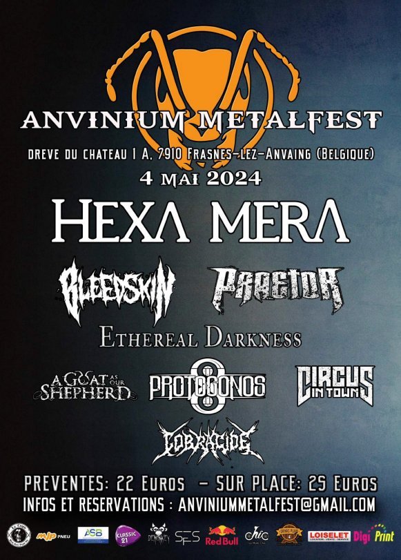 Concerts Anvinium MetalFest