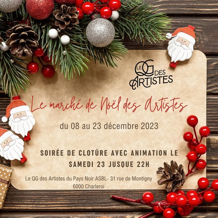 Marchés de Noël Le marché noël artistes