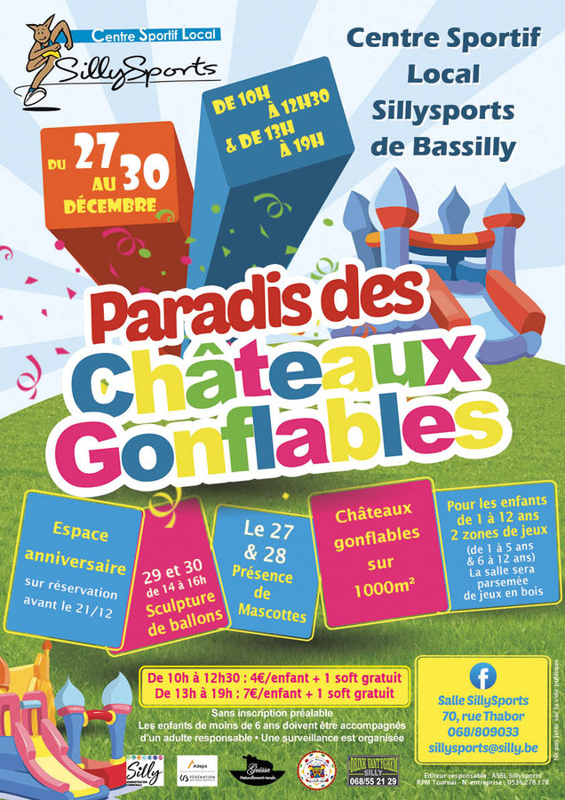 Loisirs Paradis Châteaux gonflables