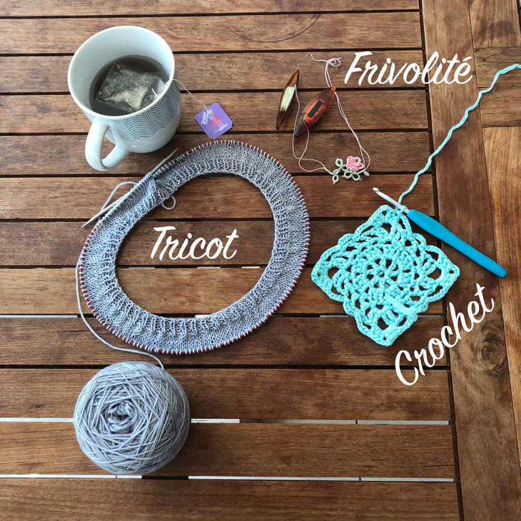 Stages,cours Atelier Caf Tricot du samedi : tricot, crochet frivolit