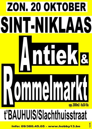  Antiek & Rommelmarkt Sint-Niklaas