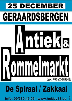  Antiek & Rommelmarkt Geraardsbergen