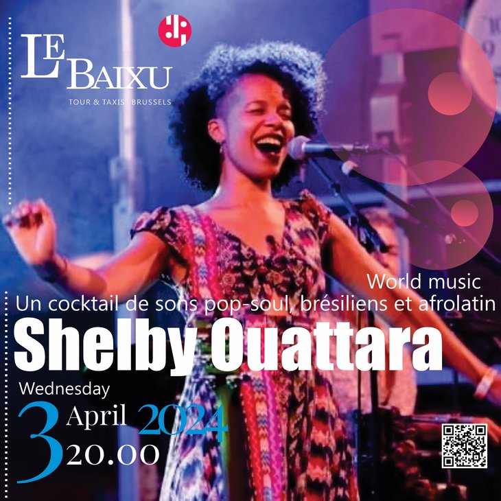 Concerts Shelby Ouattara, cocktail sons pop-soul, brsiliens afrolatino.