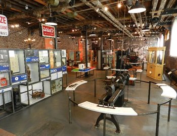 Permanente tentoonstelling van het
Brussels Museum van Industrie en Arbeid