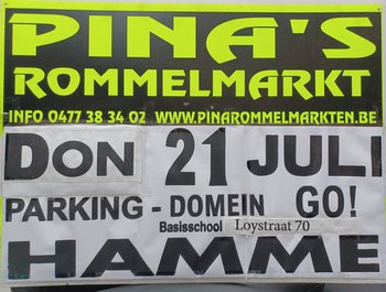  Pina s Jaarlijkse Rommelmarkten Hamme ( Sint-Niklaas )
