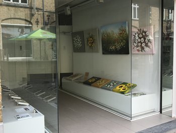 Bloemenschilderijen in
3D-reliëftechniek