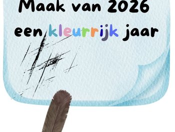Kleurrijke kalender