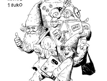 Gezellige
binnenrommelmarkt