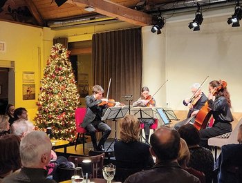 Suys Strijkkwartet brengt Mozart, Borodin
en werken van Sjostakovitsj.