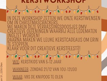 Creatieve kerstworkshop