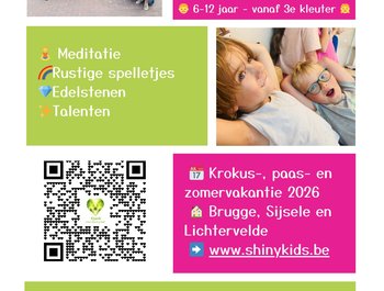 Shiny Kids Talentenkamp: rustig
vakantiekamp