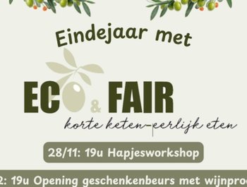 Feestelijke opening Geschenkenbeurs Eco &
Fair