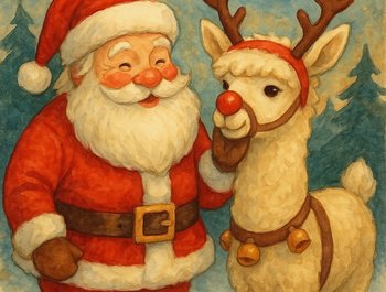 Winterbar kerstman magic
moments