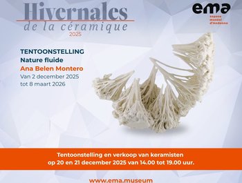 Hivernales de la céramique:
tentoonstelling Nature Fluide