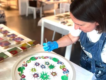 Resin Art/epoxy – Basistechnieken en
bijzettafeltje (Januari)