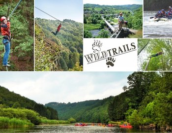Wildtrails: Adventure, lasergame, kajak,
rafting, speleo, ...