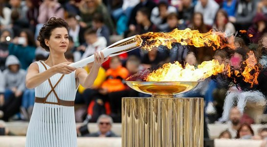 Loisirs Jeux Olympiques - flamme olympique  Bordeaux !