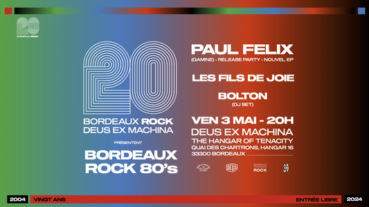 Expositions Paul Felix (Gamine) release party - Bordeaux Rock fte 20 !