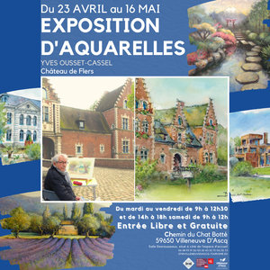 Expositions Exposition d aquarelles